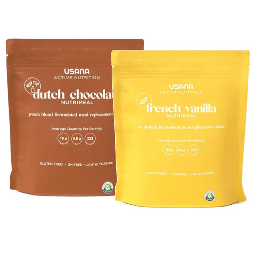 Nutrimeal Single Packets, Chocolate and Vanilla