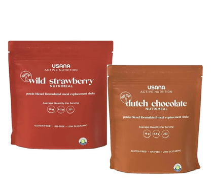 Nutrimeal Single Packets Chocolate and Strawberry